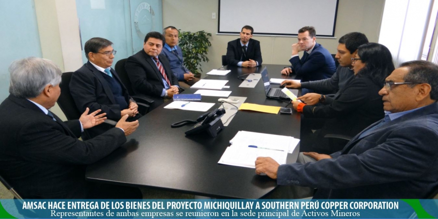 AMSAC Y Southern Copper culminan entrega del Proyecto Michiquillay