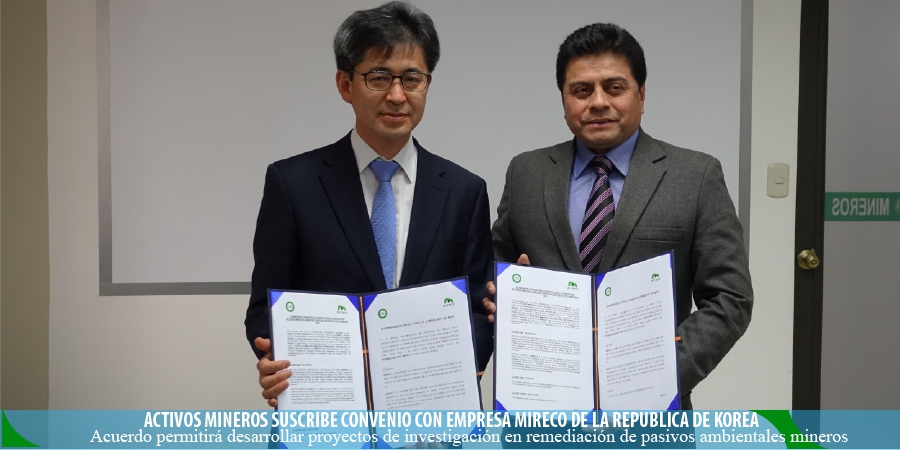 MIRECO y Activos Mineros suscriben convenio de cooperación convenio de cooperación interinstitucional