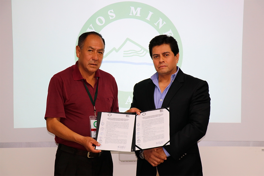 Activos Mineros firma convenio de cooperación con Municipalidad de Santa Rosa de Sacco