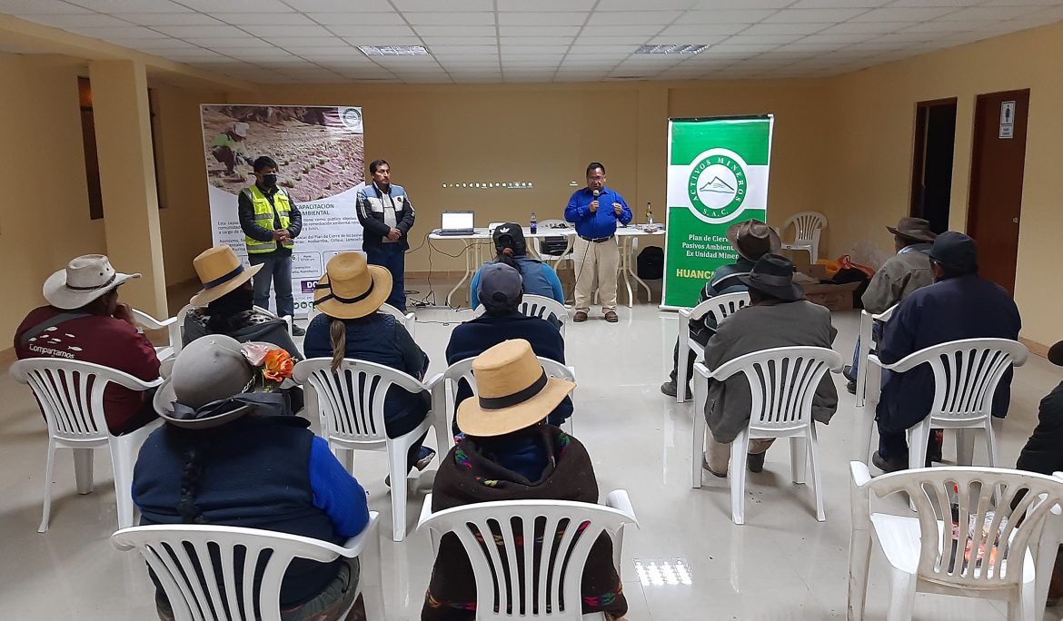 Región Lima: Activos Mineros capacitó en educación ambiental a pobladores de Santiago de Carampoma