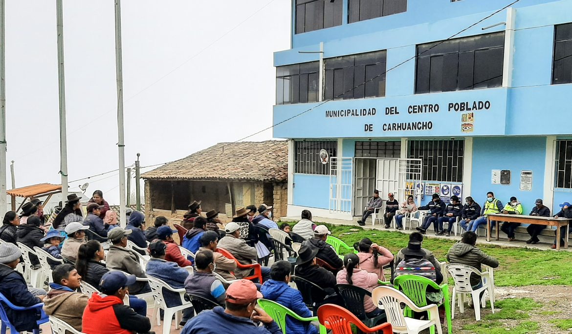 Huancavelica: Proyecto de remediación ambiental minera Santa Rosa 2 obtiene respaldo social