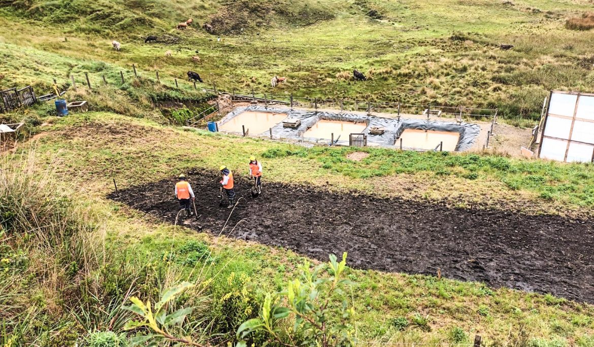 Cajamarca: Se inició ejecución de obras de remediación ambiental minera en proyecto La Pastora 2