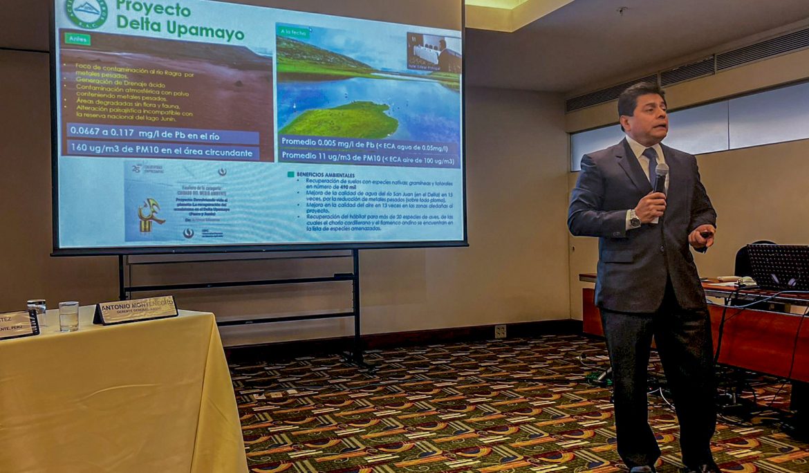 AMSAC expone avances en remediación ambiental minera a cargo del Estado peruano en foro internacional