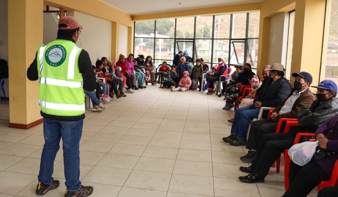 AMSAC sensibilizó a más de 220 pobladores de La Oroya en remediación de suelos contaminados