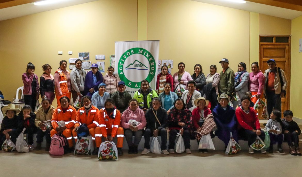 Cajamarca: AMSAC capacitó en salud comunitaria a poblaciones expuestas a pasivos mineros