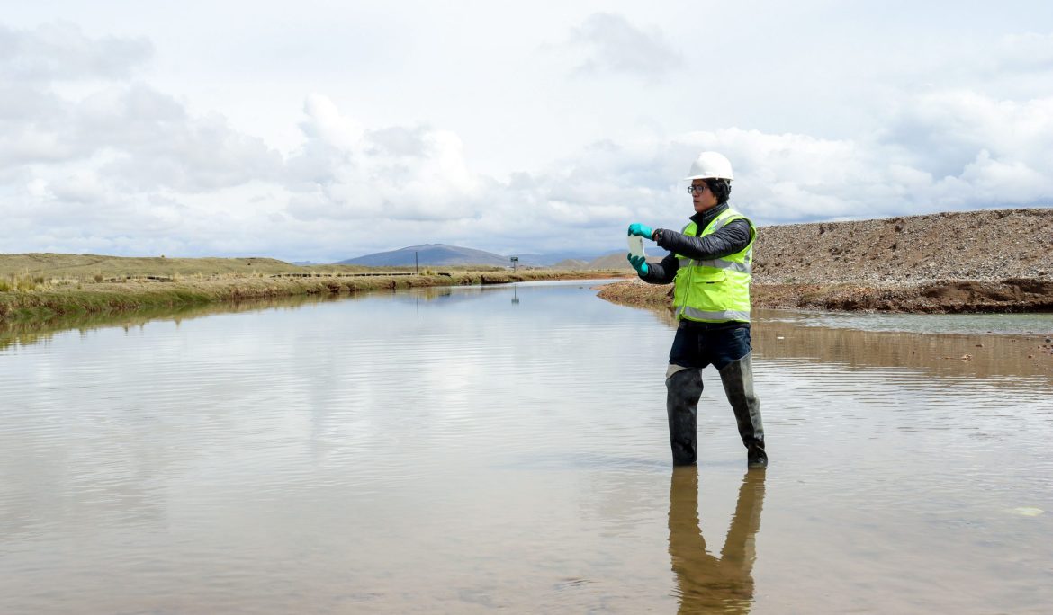 Pasco: AMSAC realiza monitoreo de agua en el proyecto Delta Upamayo