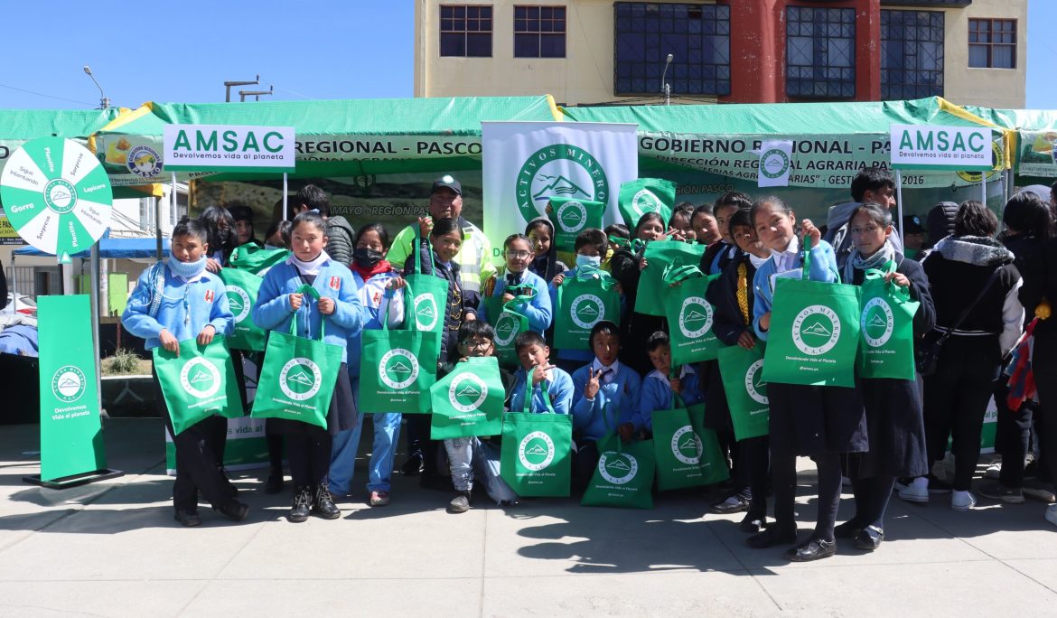 AMSAC realizó actividades de sensibilización en Junín, Pasco y Cajamarca