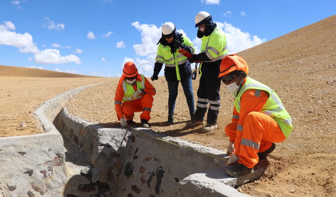 AMSAC avanza en acciones de atenuación ante problemática ambiental de mina Florencia Tucari