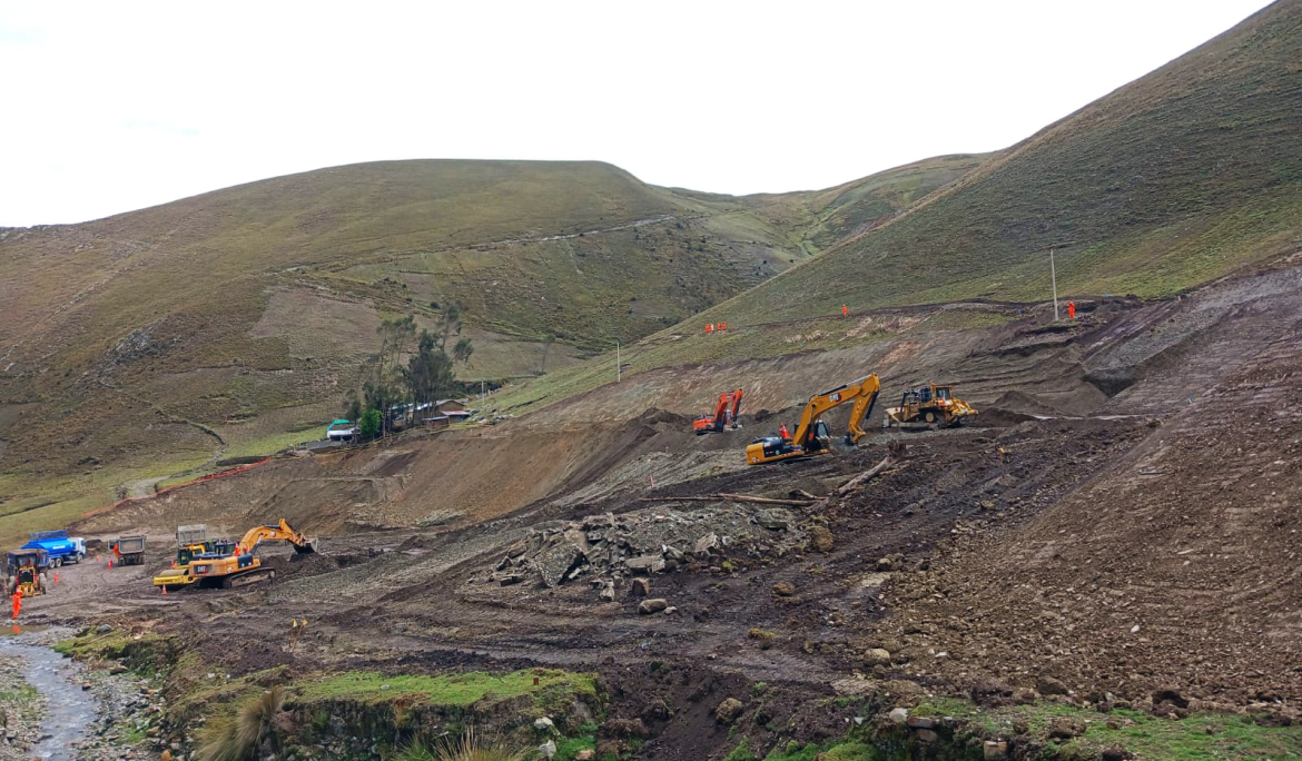Pasco: AMSAC inició obras de remediación de pasivos mineros en proyecto Azulmina