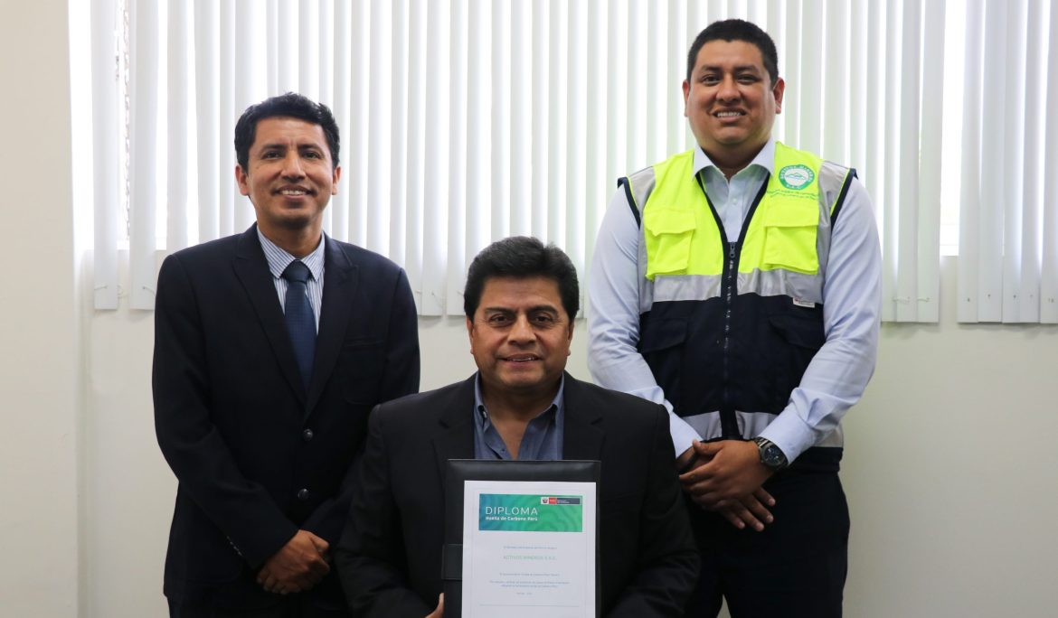 AMSAC recibe la segunda estrella del Programa Huella de Carbono Perú
