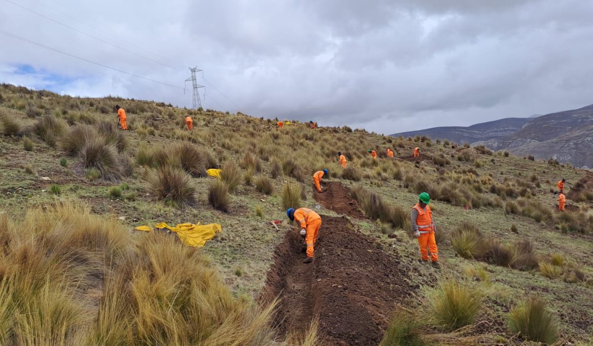 La Oroya: Proyecto Marcavalle rural supera el 30% de avance de obras para la recuperación de suelos contaminados